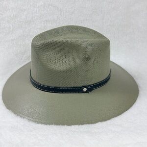 H029 Fedora Hat in Olive Green
